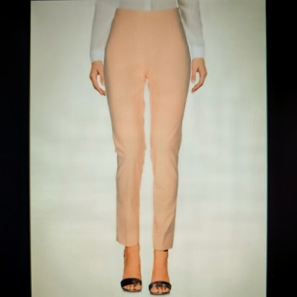 ROSSO35 Genova Italy NWT pants trousers Sz 42 or 29 WAIST light peach HIGH END
